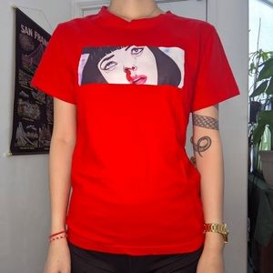 Cotton graphic shirt